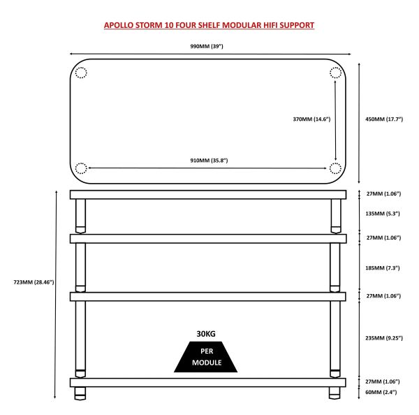 Atacama Apollo Storm 10 DO / 1 module